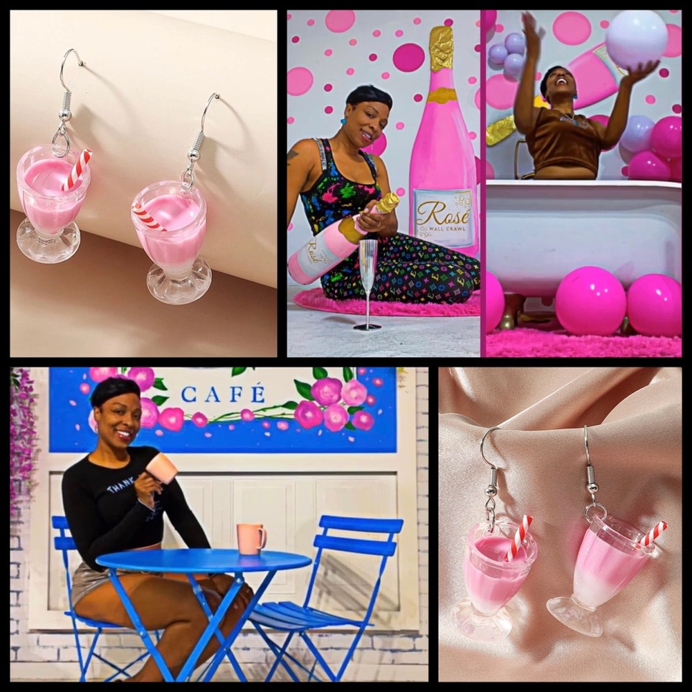 #DEMAccessories #MilkShakeEarrings